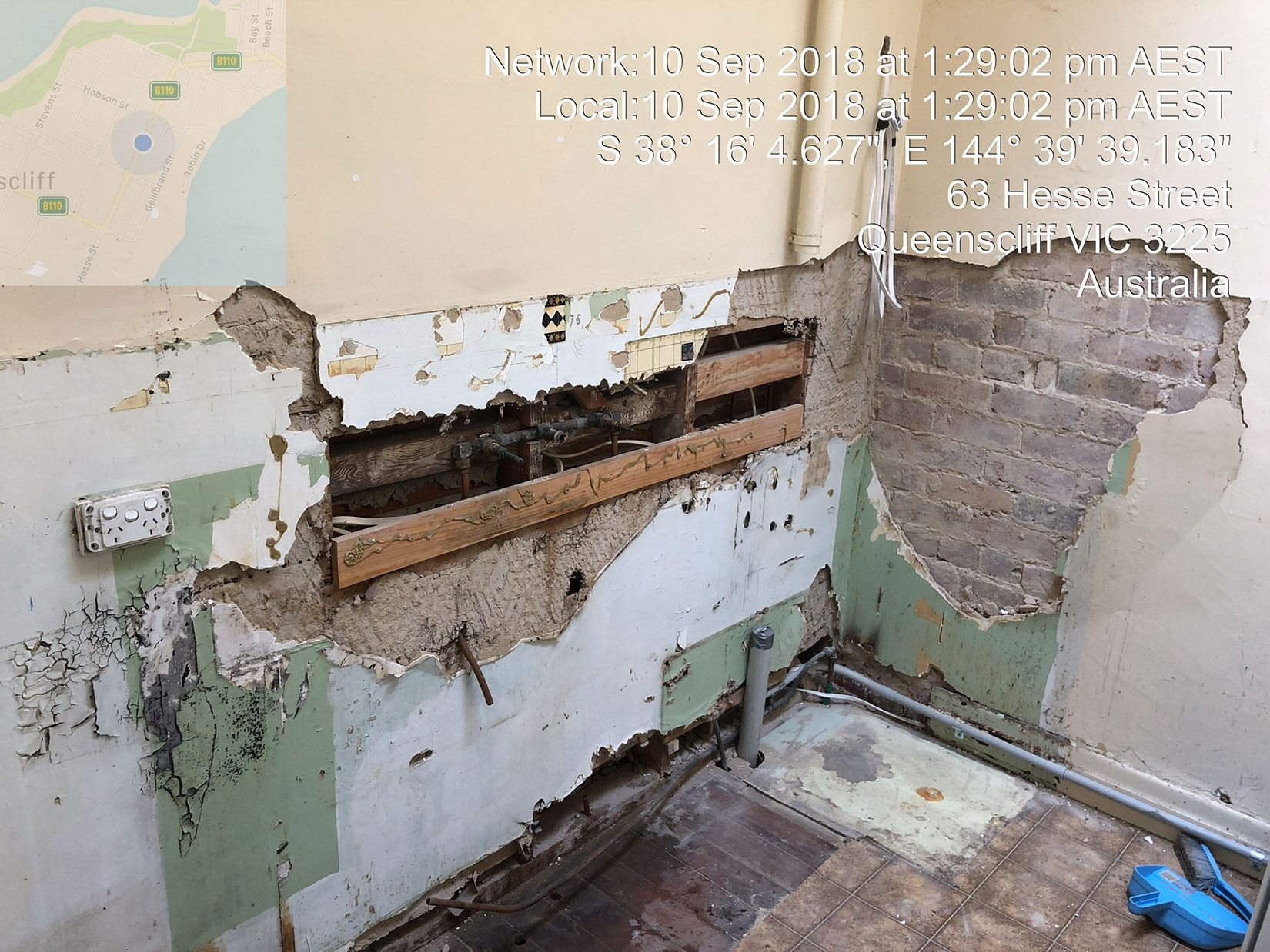 Illustration of Industrial Apartment Renovation Asbestos Removal